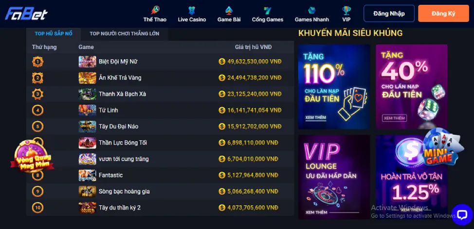 Game Bắn Cá F088